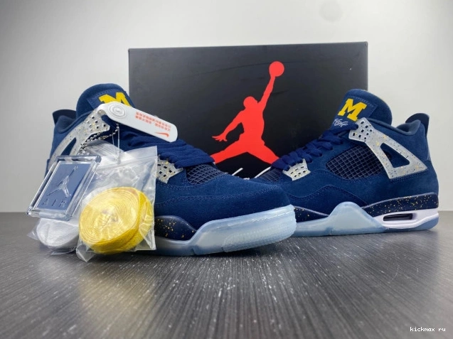 Cheap MAX Jordan Retro 4 (PE) Michigan AJ4-1036660 Air 0727